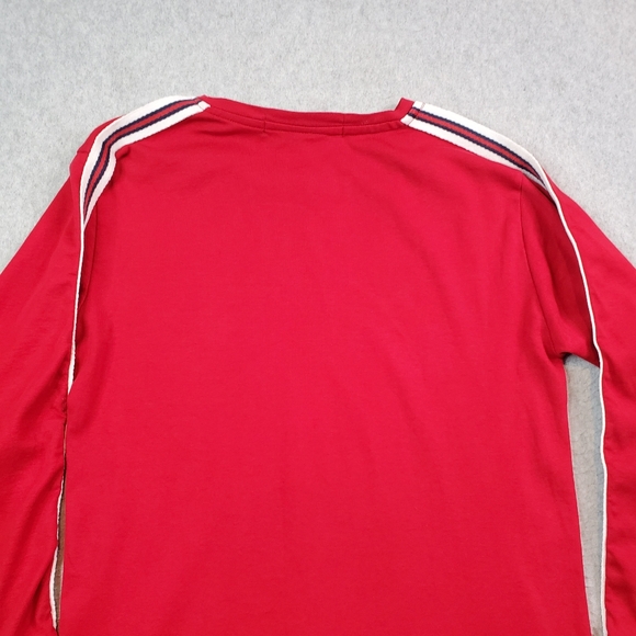 Supreme Sweatshirt Men's Small Red Lightweight Center Logo - Picture 10 of 12
